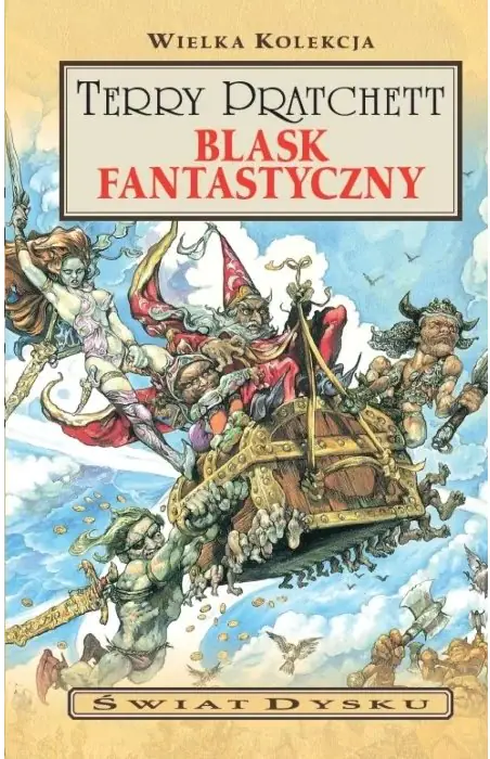 Książka - Blask fantastycznyi. Wielka kolekcja Terry Pratchett