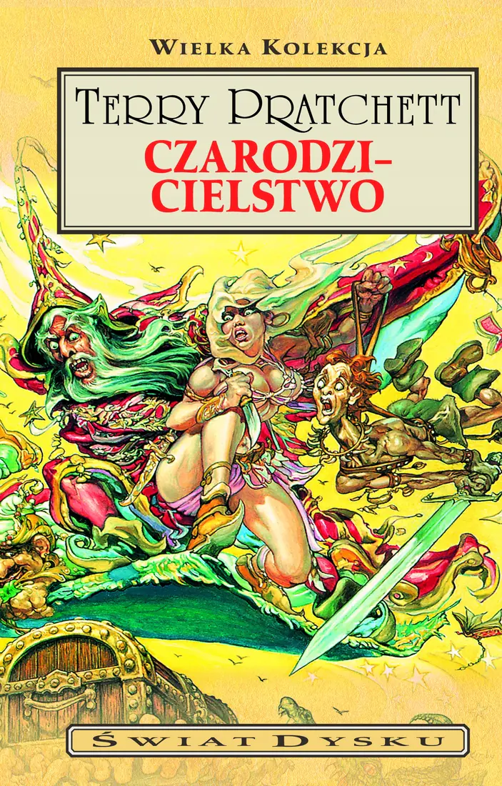 Książka - Czarodzicielstwo. Wielka kolekcja Terry Pratchett