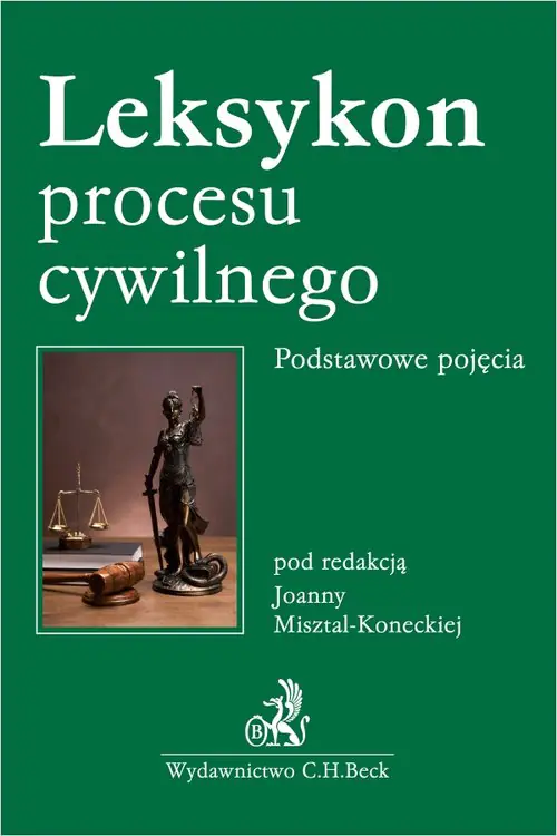 Książka - Leksykon procesu cywilnego Podstawowe pojęcia