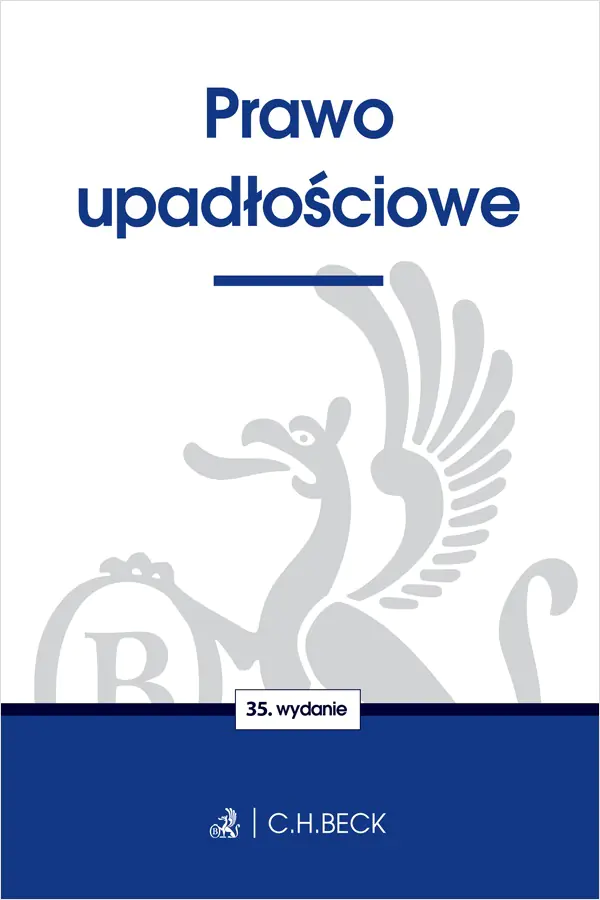 Książka - Prawo upadłościowe