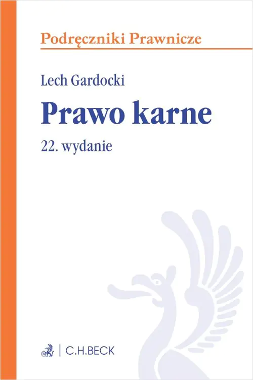 Książka - Prawo karne