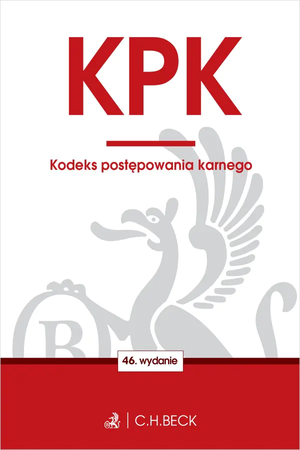 Książka - KPK. Kodeks postępowania karnego