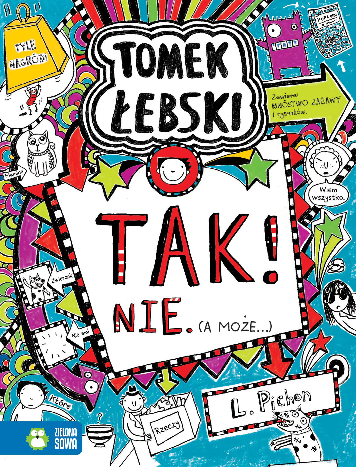 Książka - Tak! Nie. (A może…). Tomek Łebski