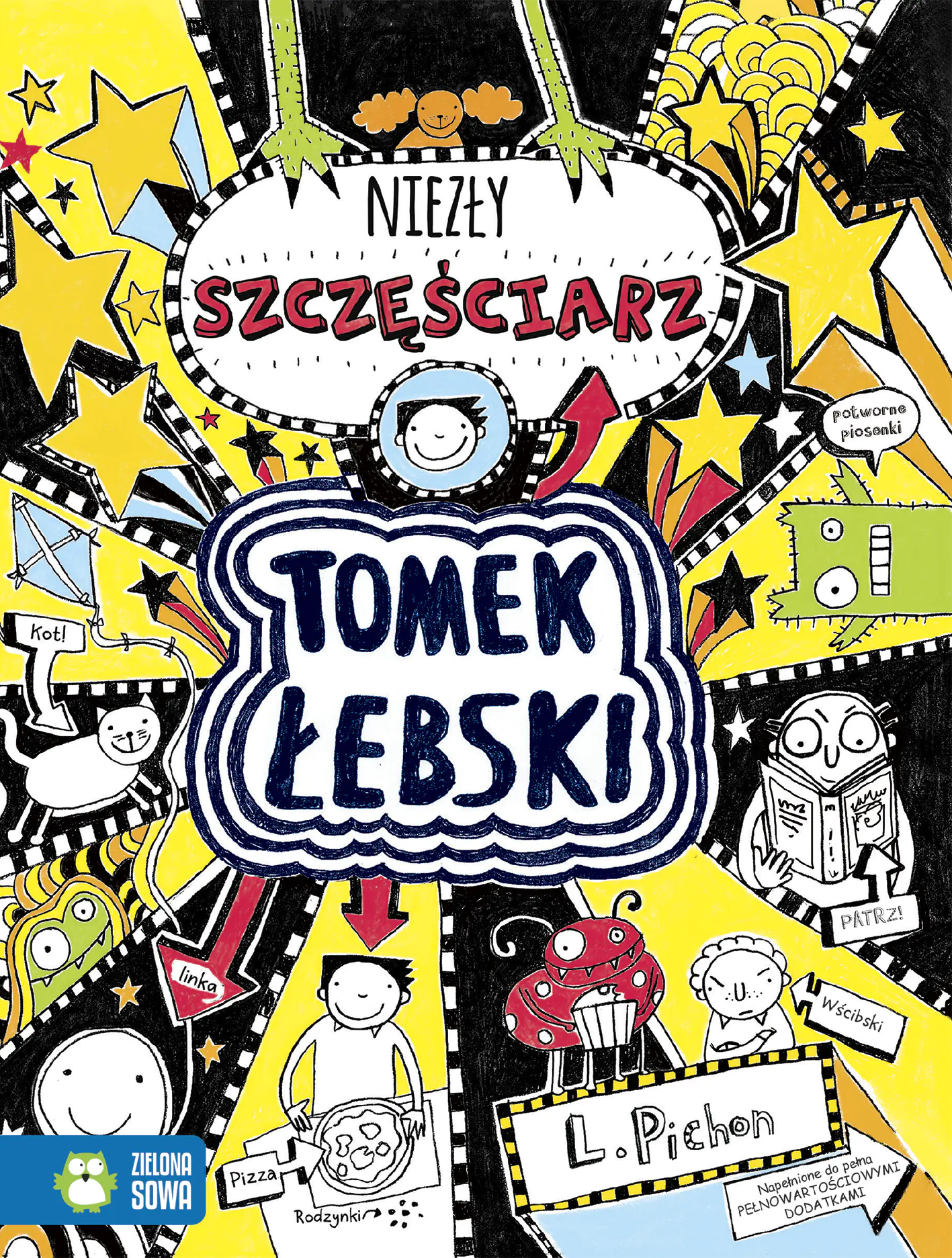 Książka - Niezły szczęściarz. Tomek Łebski