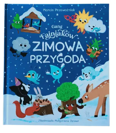 Książka - książka "Gang Fajniaków zimowa przygoda"
