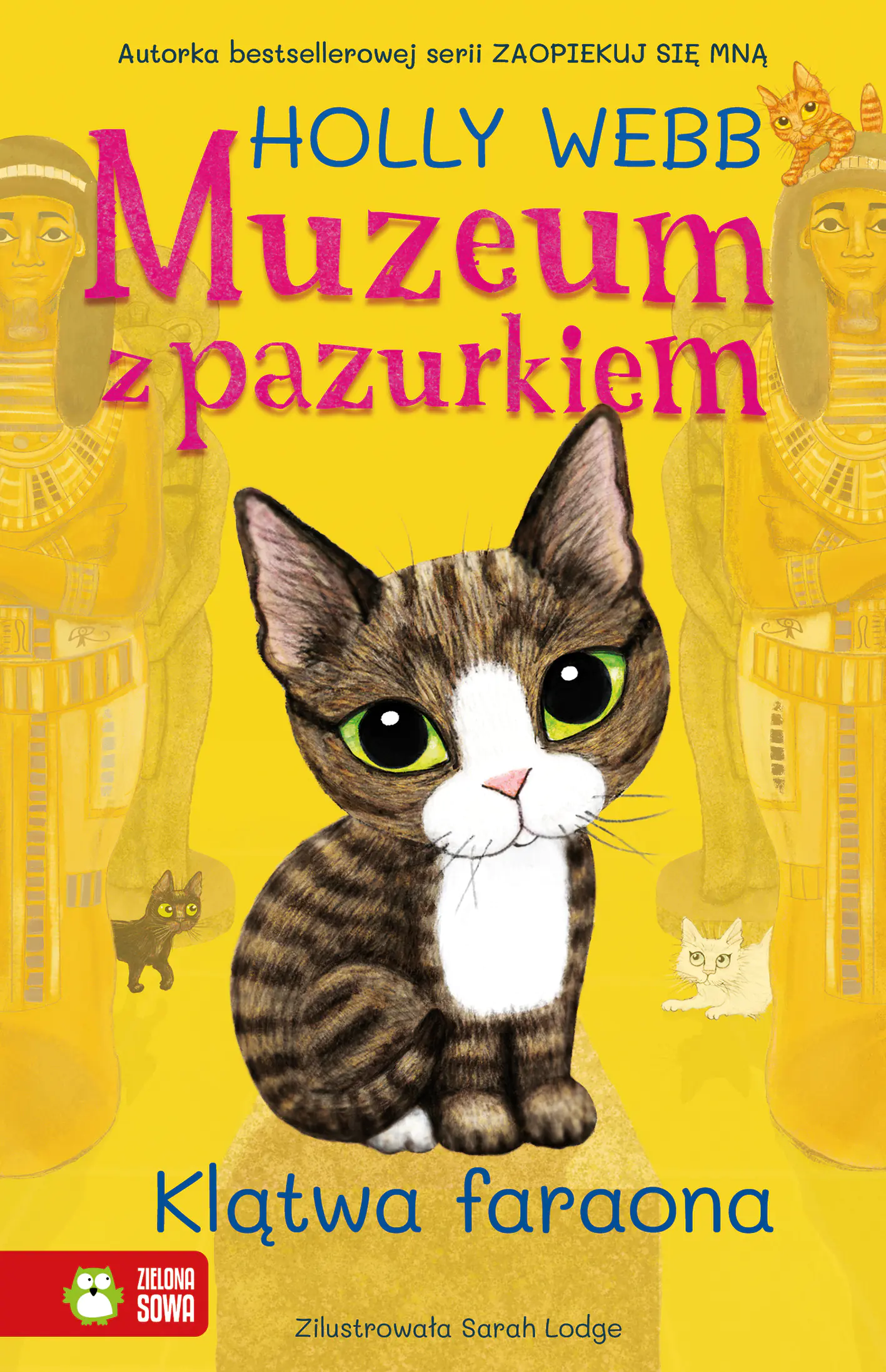 Książka - Klątwa faraona. Muzeum z pazurkiem