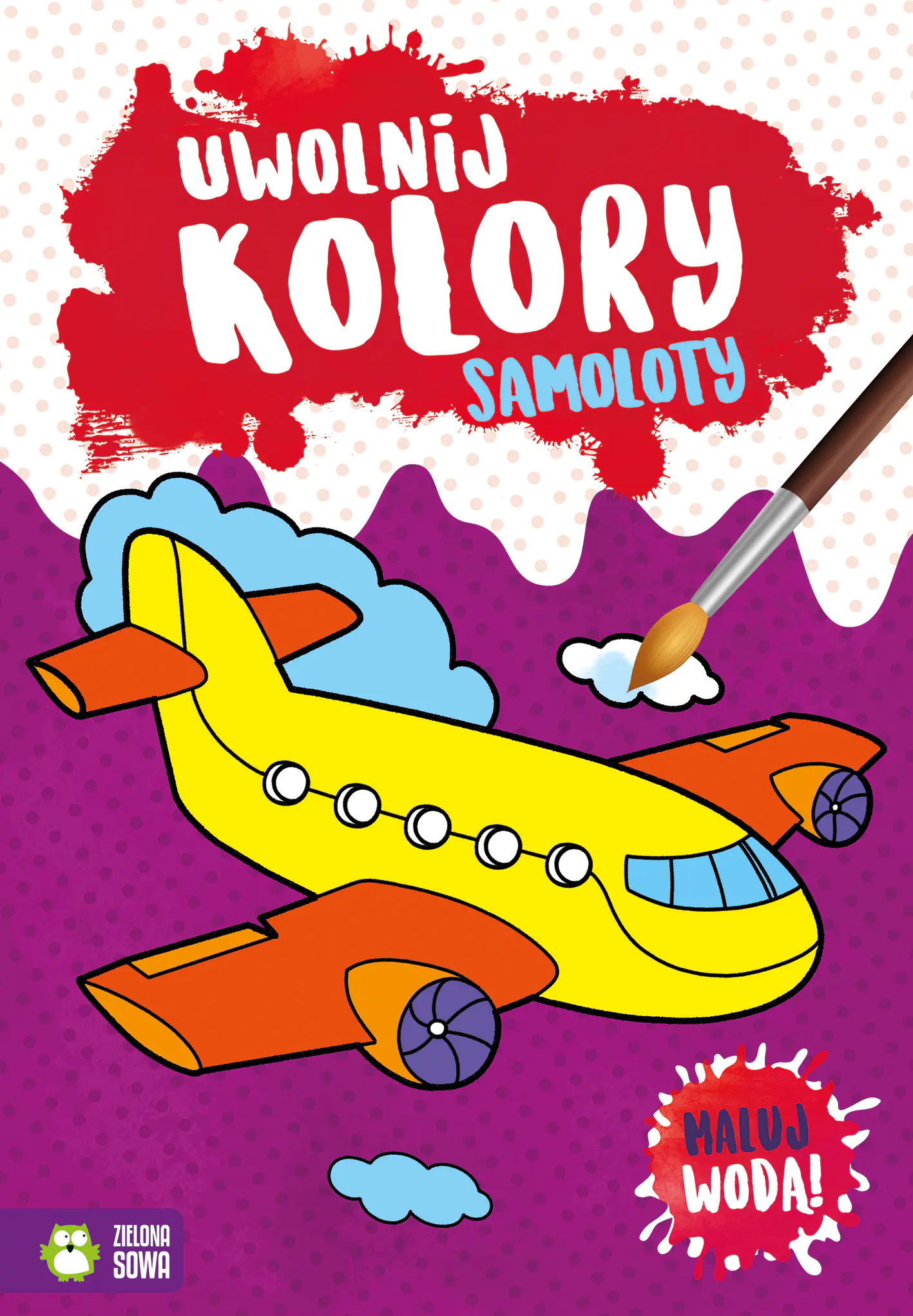 Książka - Samoloty. Uwolnij kolory