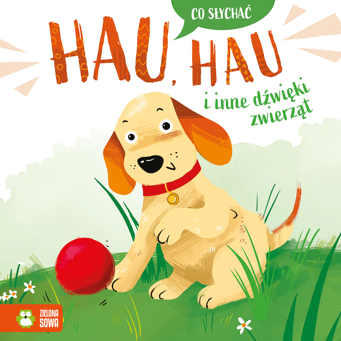Książka - Hau, hau i inne dźwięki zwierząt. Co słychać
