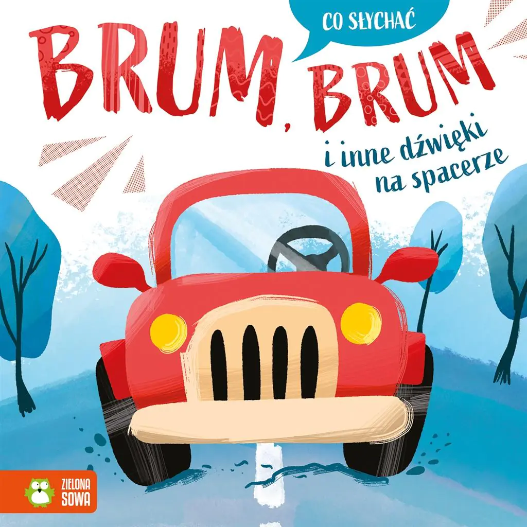 Książka - Brum, brum i inne dźwięki na spacerze. Co słychać