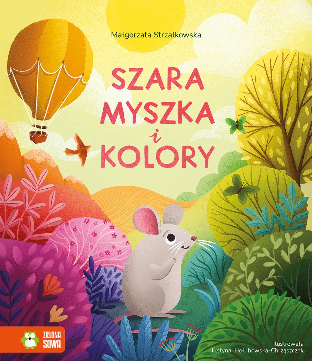 Książka - Szara myszka i kolory