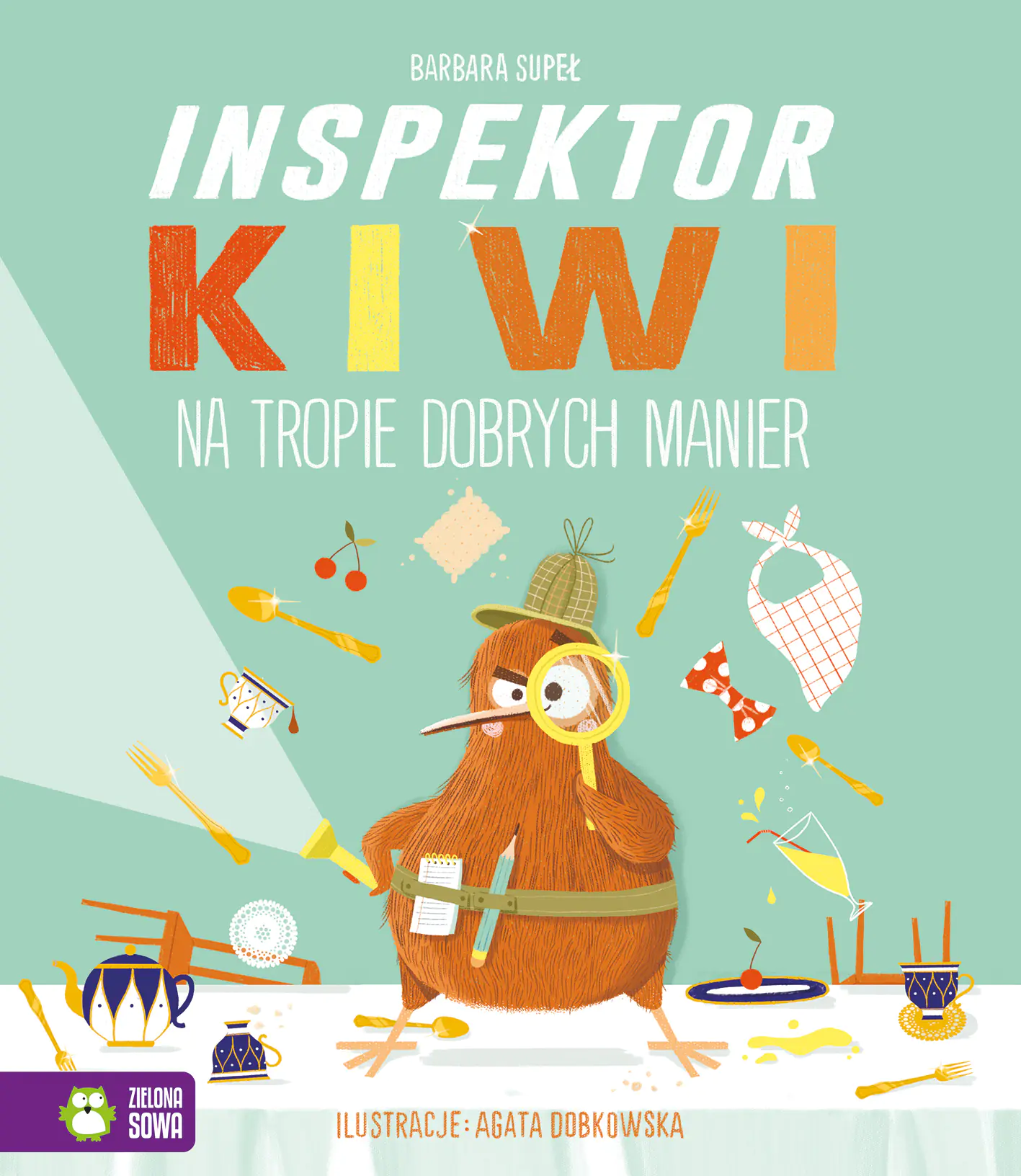 Książka - Inspektor Kiwi na tropie dobrych manier