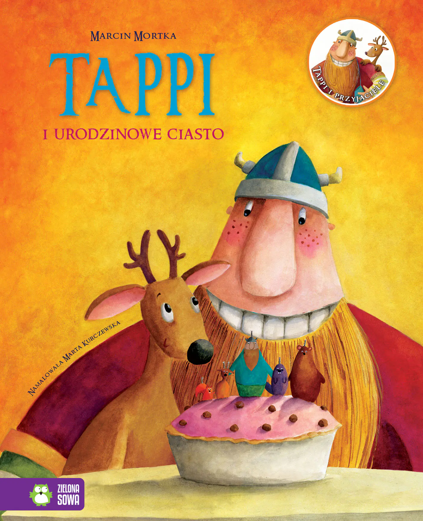 Książka - Tappi i urodzinowe ciasto