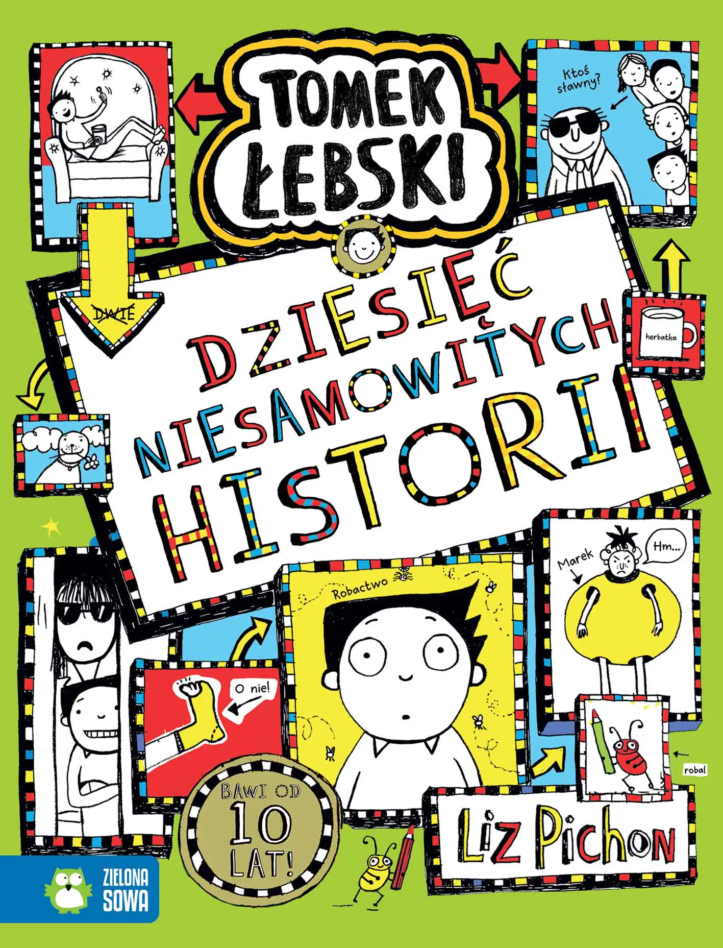 Książka - Dziesięć niesamowitych Historii. Tomek Łebski