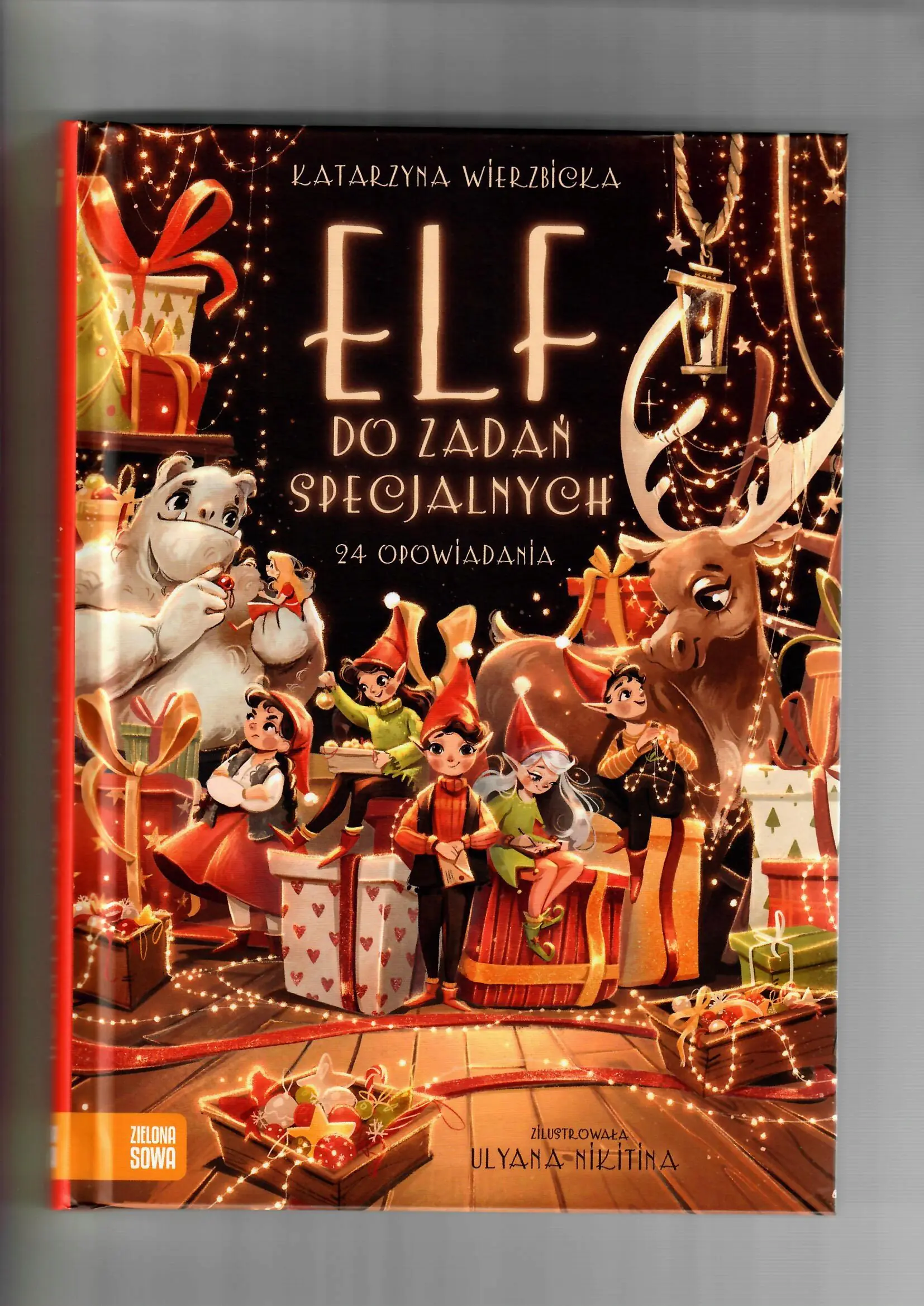 Książka - Elf do zadań specjalnych. 24 opowiadania