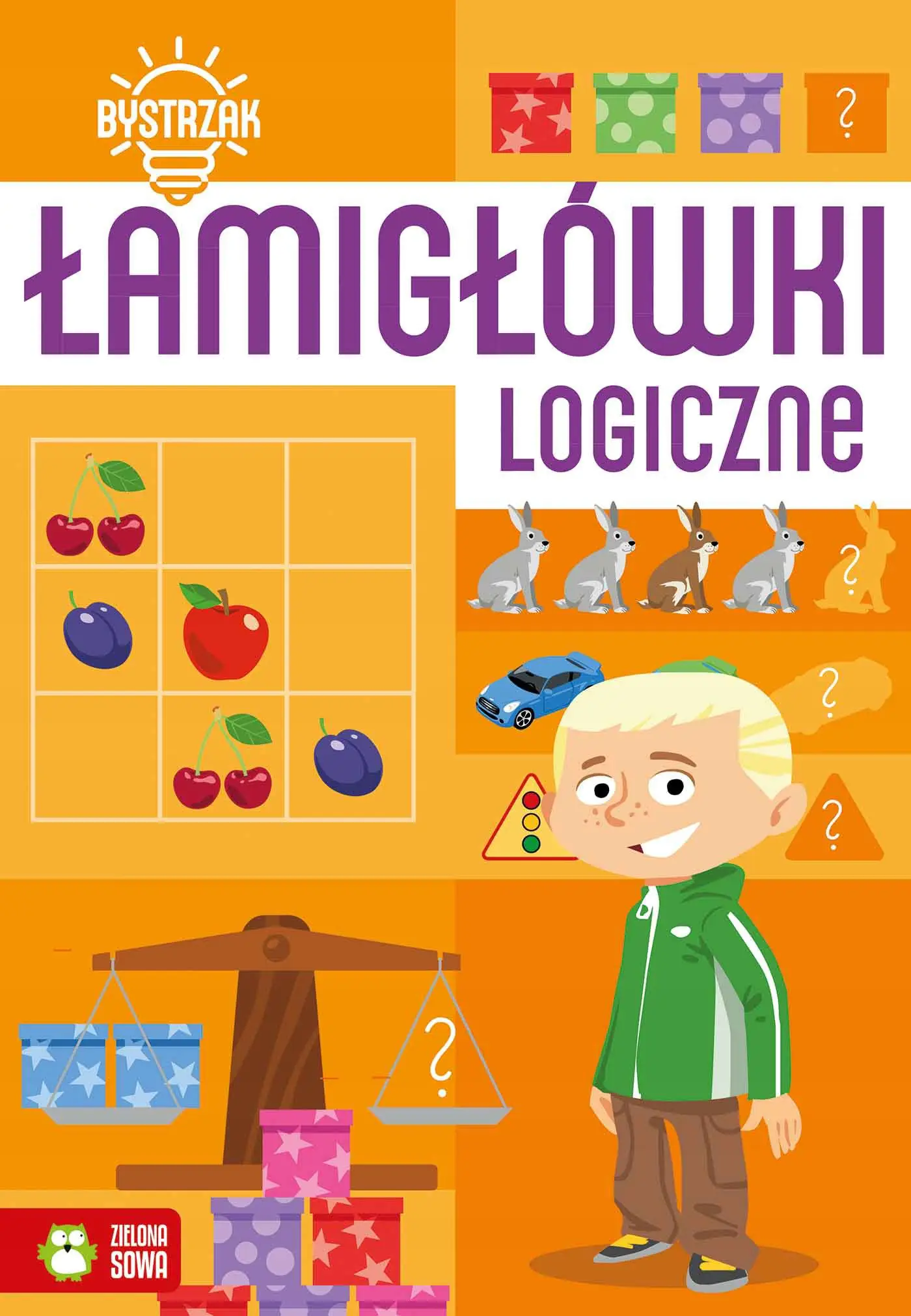Książka - Łamigłówki logiczne. Bystrzak
