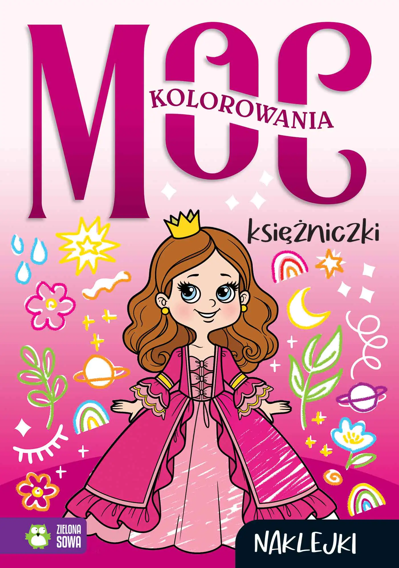 Książka - Księżniczki. Moc kolorowania