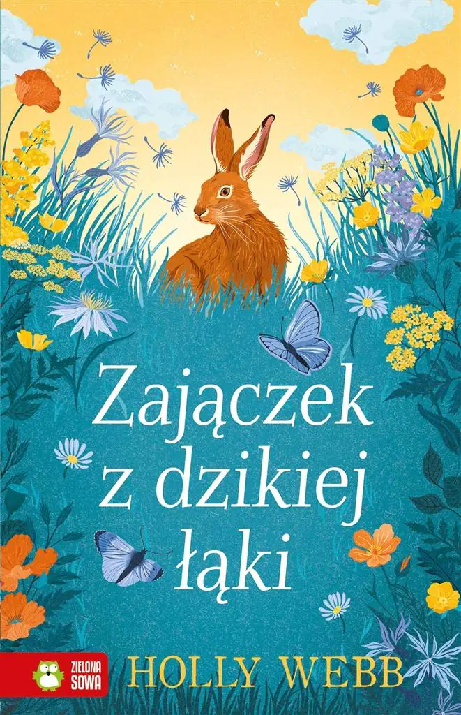 Książka - Zajączek z dzikiej łąki. Na ratunek zwierzętom