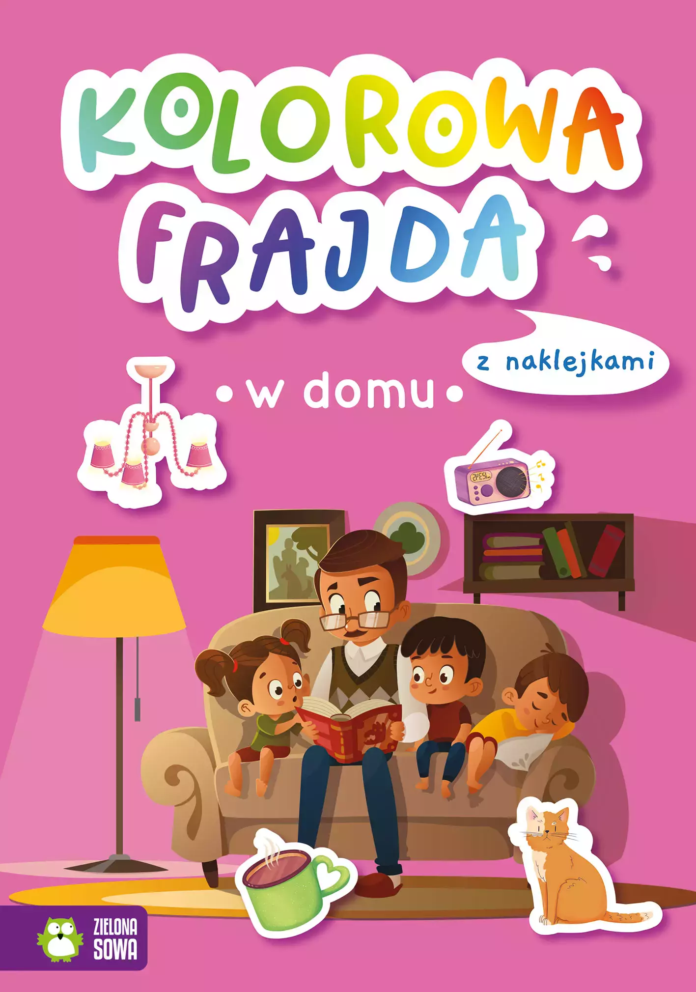 Książka - W domu. Kolorowa frajda