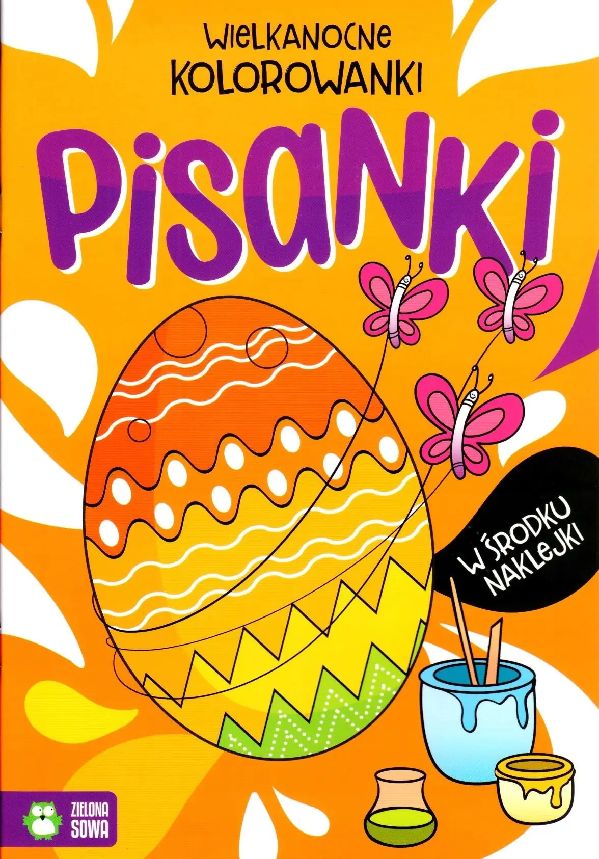 Książka - Wielkanocne kolorowanki. Pisanki