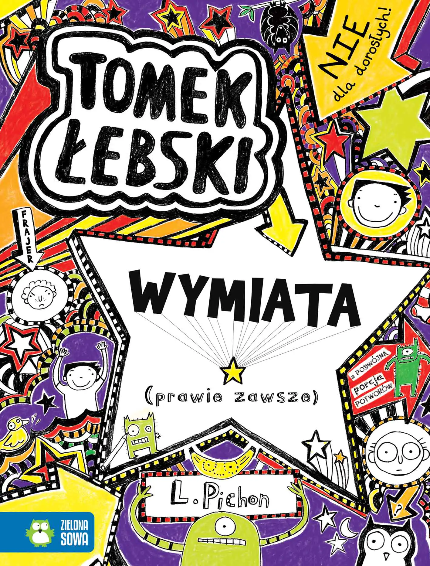 Książka - Tomek Łebski wymiata (prawie zawsze). Tomek Łebski
