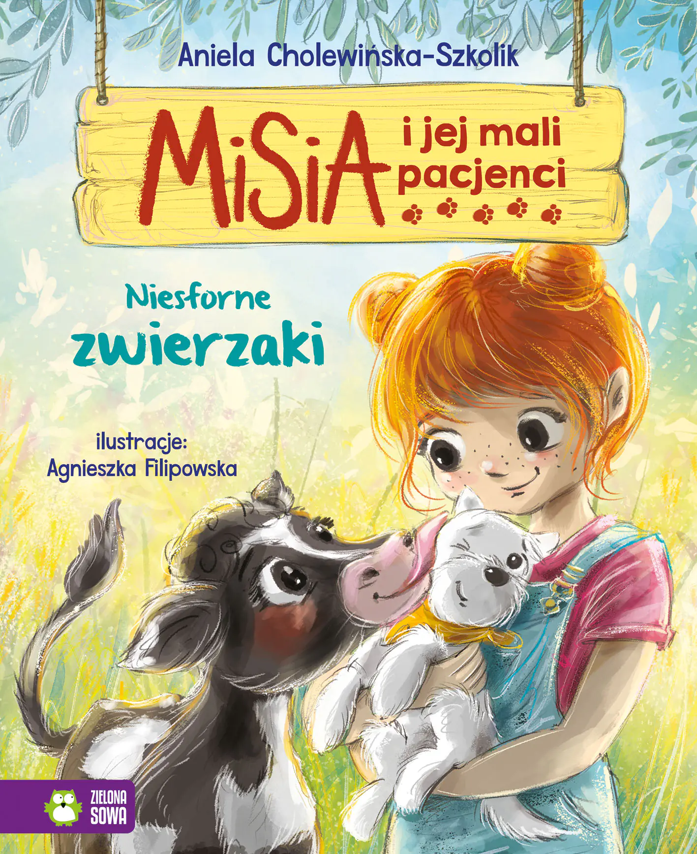 Książka - Niesforne zwierzaki. Misia i jej mali pacjenci
