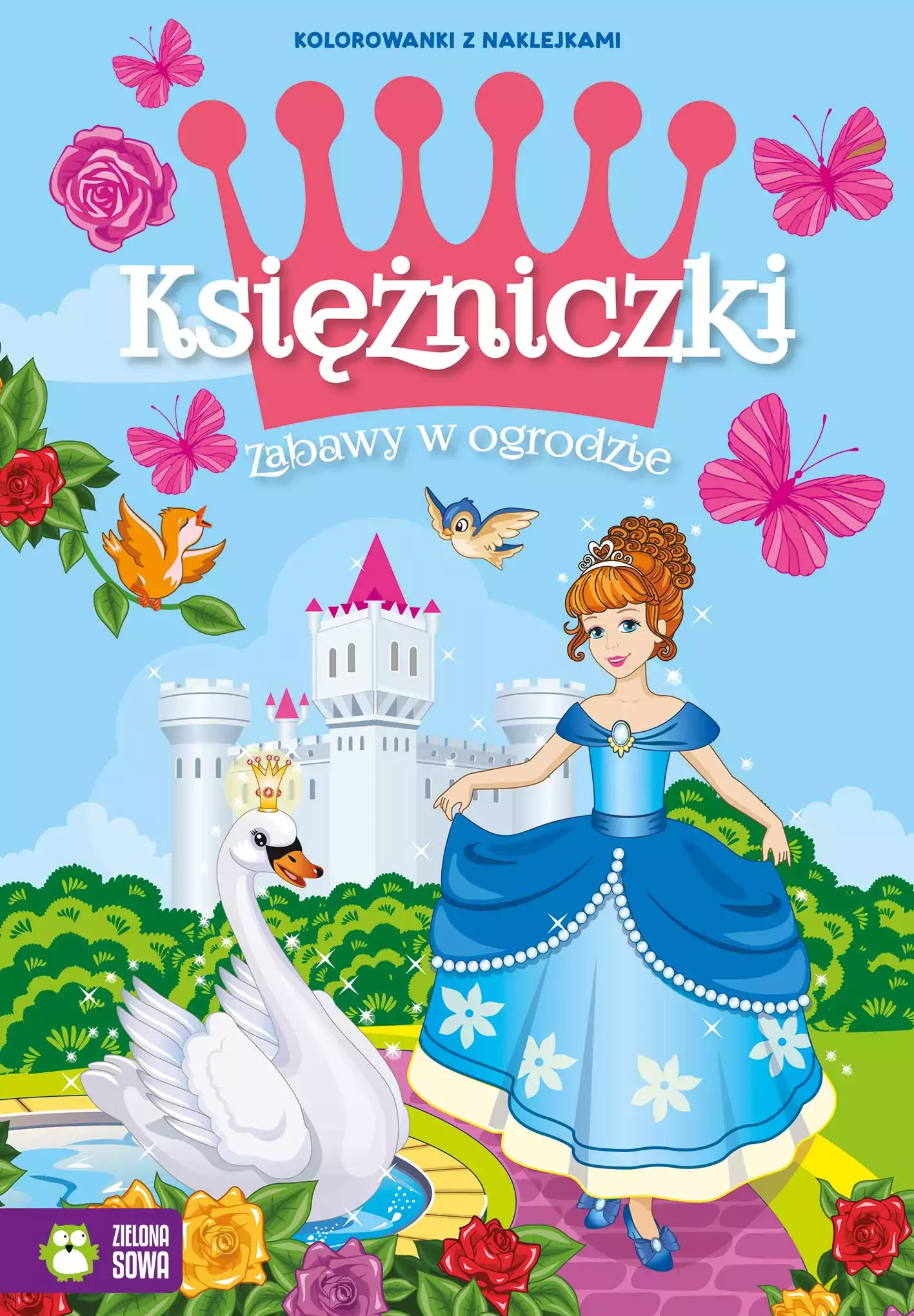 Książka - Zabawy w ogrodzie. Księżniczki