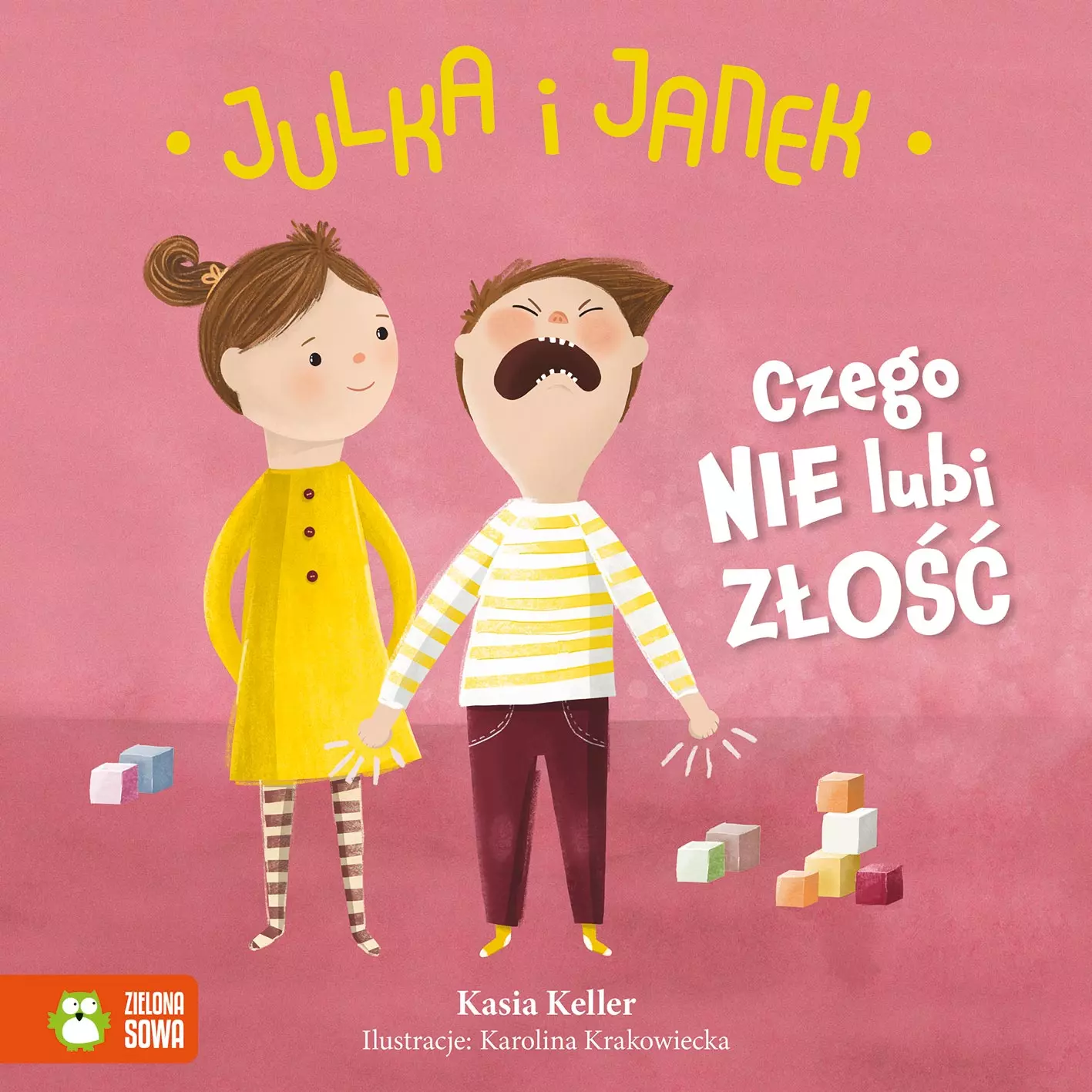 Książka - Czego nie lubi złość? Julka i Janek