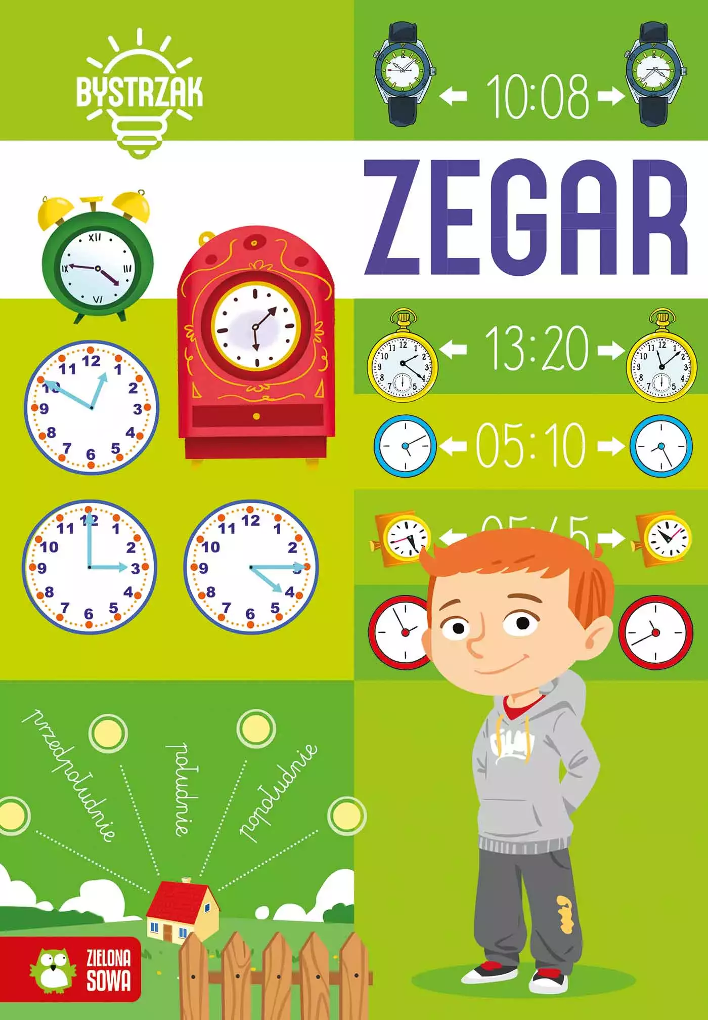 Książka - Zegar. Bystrzak