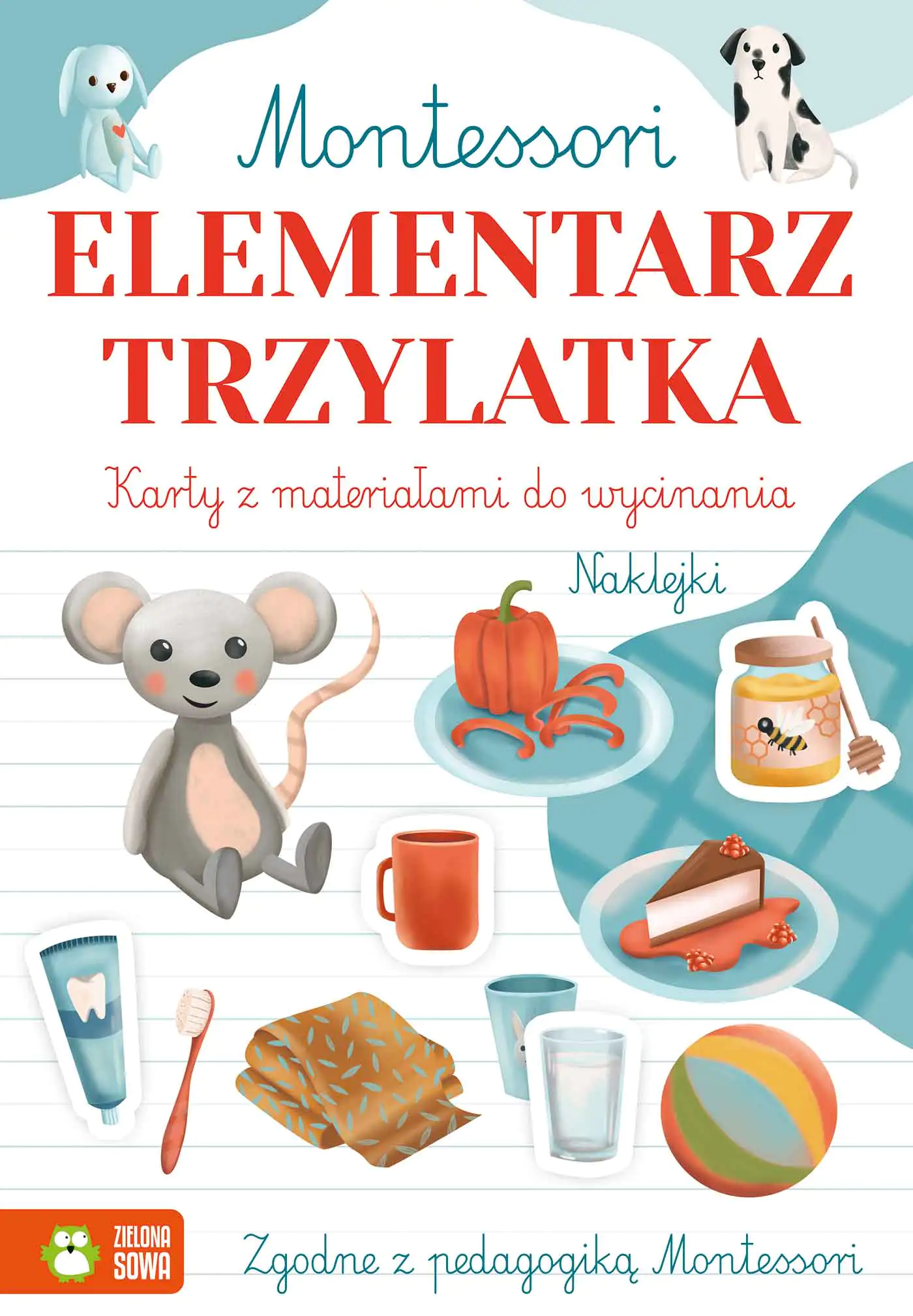 Książka - Elementarz trzylatka. Montessori