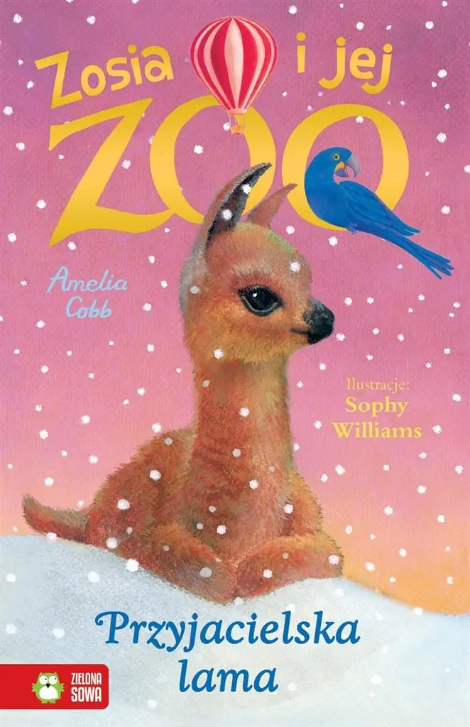 Książka - Przyjacielska lama. Zosia i jej zoo