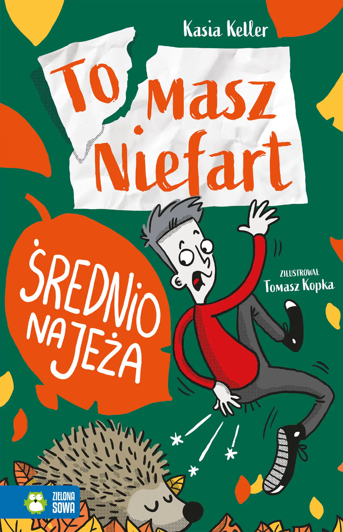 Książka - Średnio na jeża. Tomasz Niefart