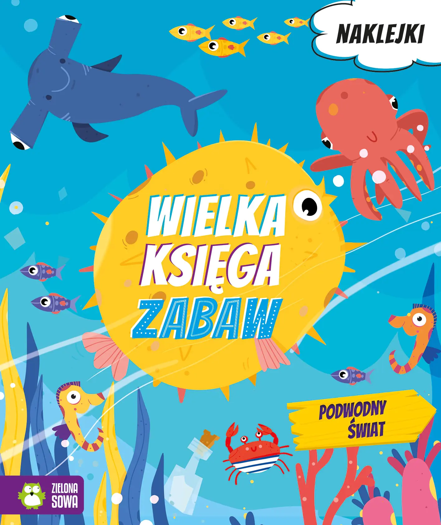 Książka - Podwodny świat. Wielka księga zabaw