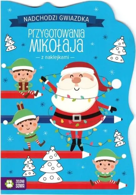 Książka - Nadchodzi gwiazdka. Przygotowania Mikołaja