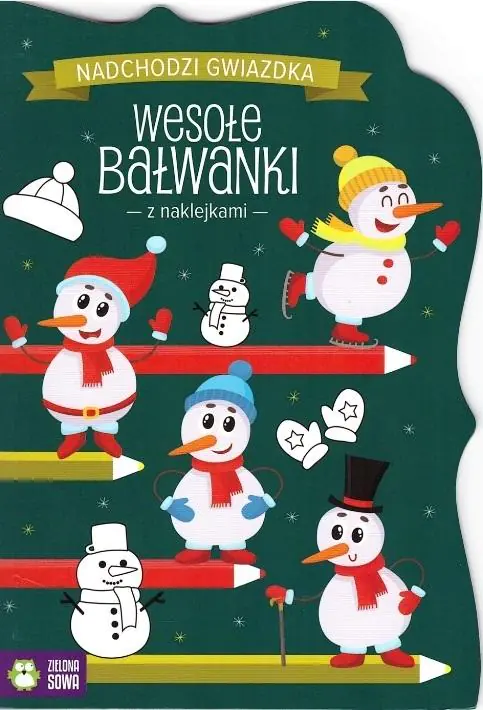 Książka - Nadchodzi gwiazdka. Wesołe bałwanki