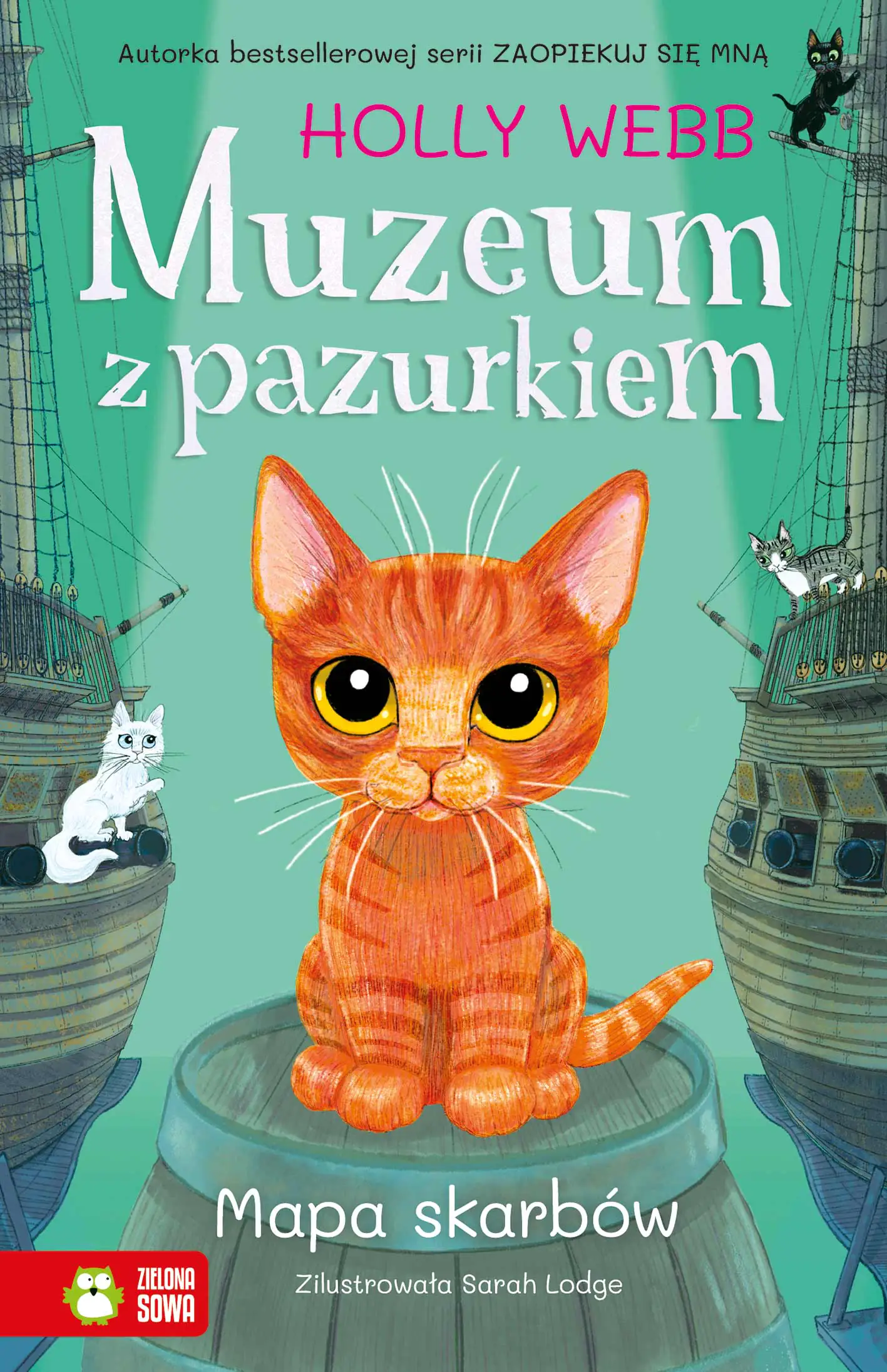 Książka - Mapa skarbów. Muzeum z pazurkiem