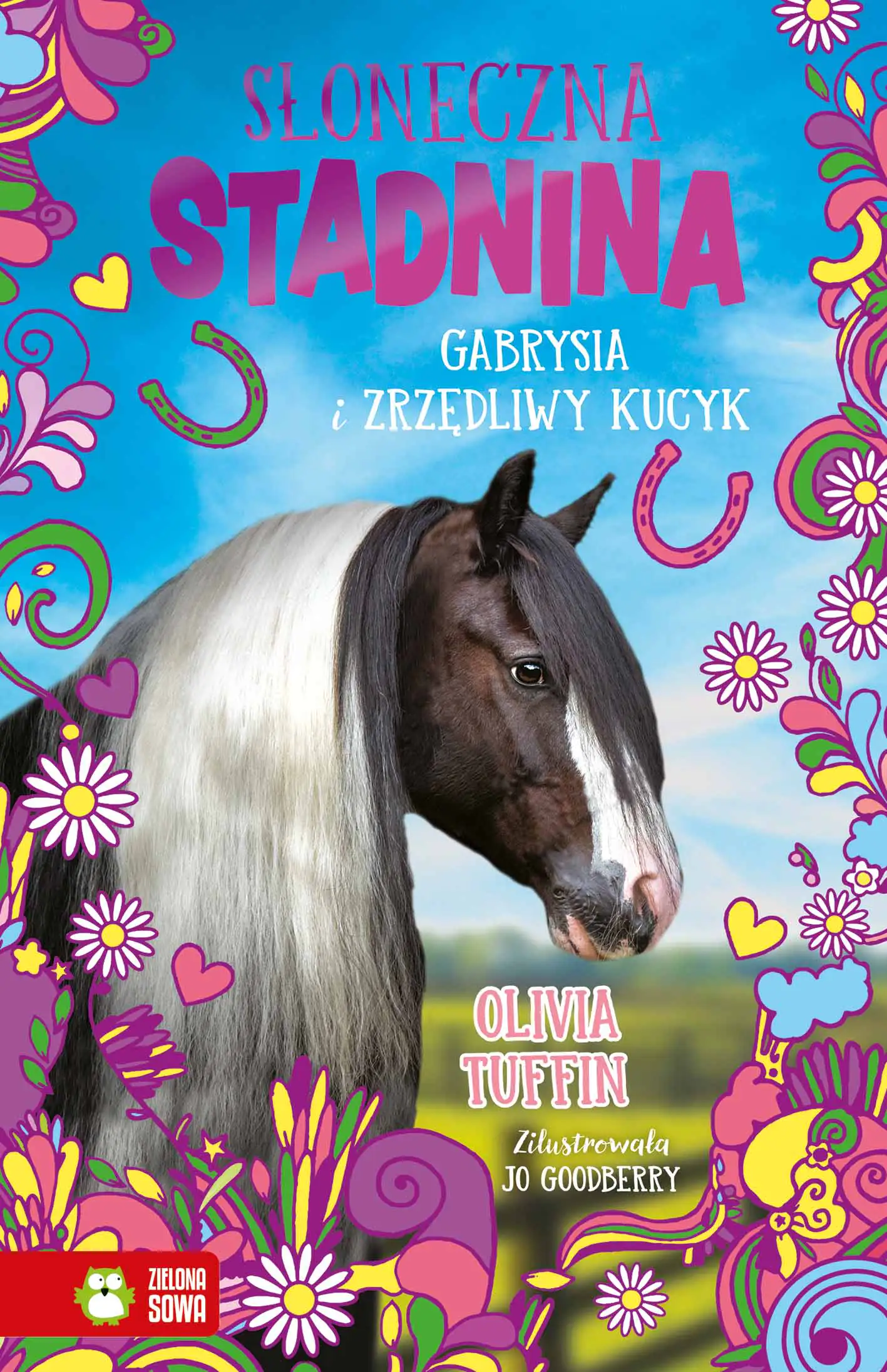 Książka - Gabrysia i zrzędliwy kucyk. Słoneczna stadnina