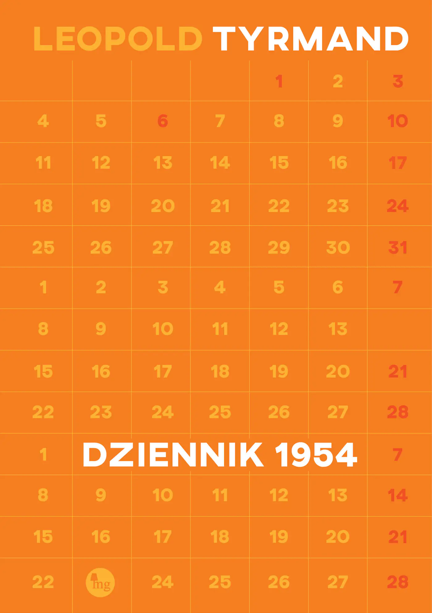 Książka - Dziennik 1954