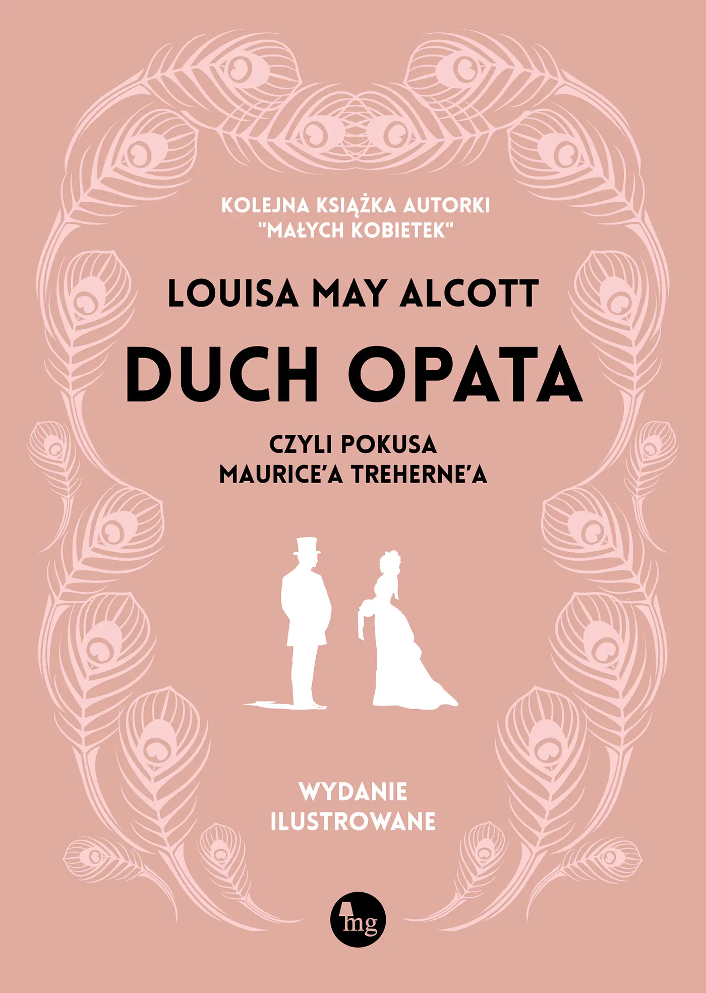 Książka - Duch opata, czyli pokusa Maurice'a Treherne'a. Wydanie ilustrowane