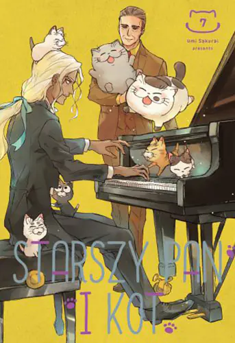 Książka - Starszy pan i kot. Tom 7