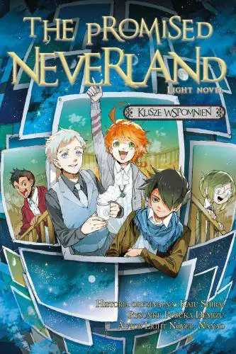 Książka - Kilsze wspomnień. The promised neverland. Light Novel