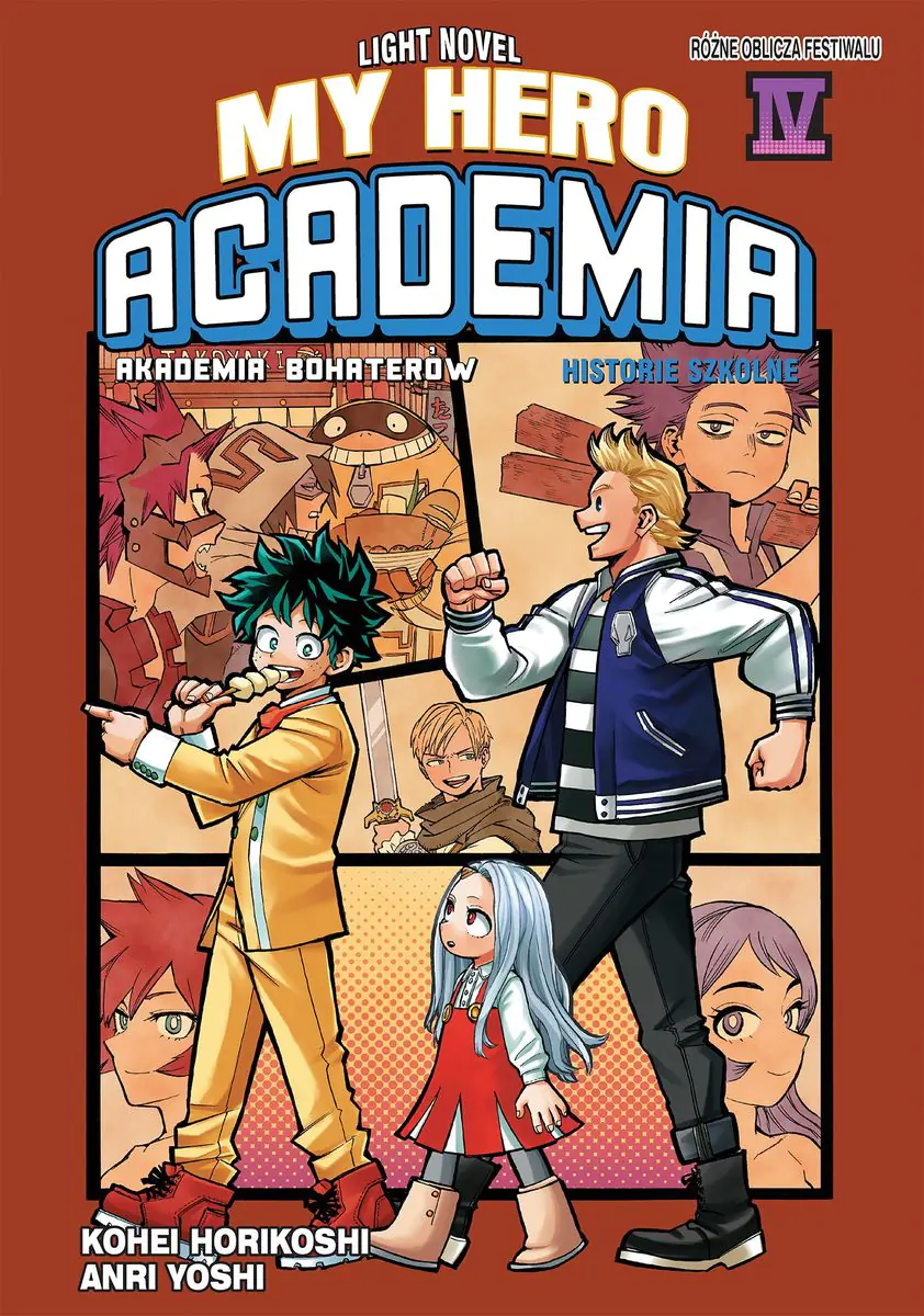 Książka - My Hero Academia Light Novel Historie Szkolne. Tom 4