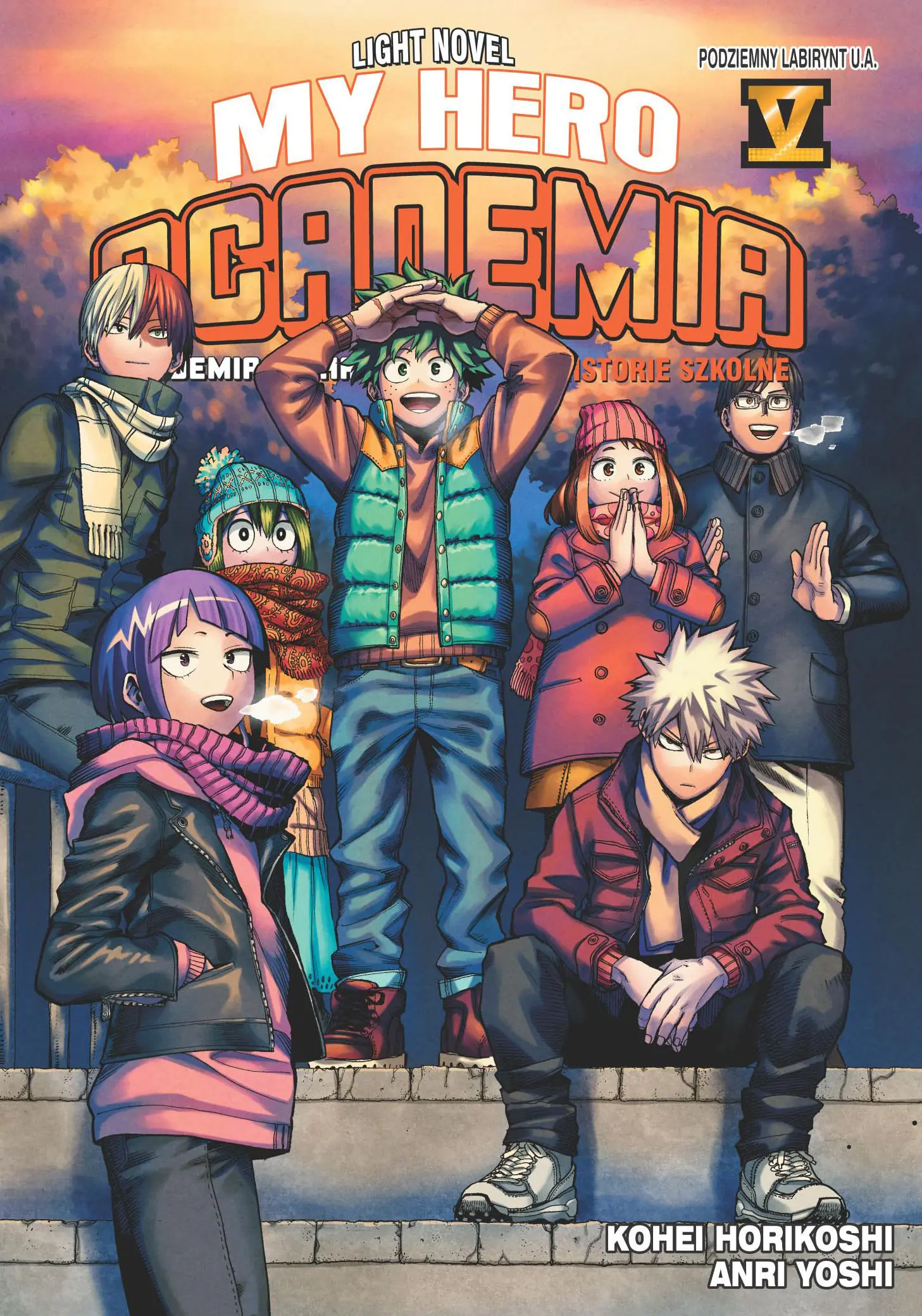 Książka - My Hero Academia Light Novel Historie Szkolne. Tom 5