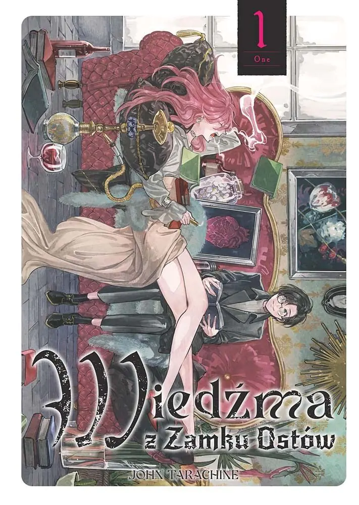 Książka - Wiedźma z Zamku Ostów. Tom 1