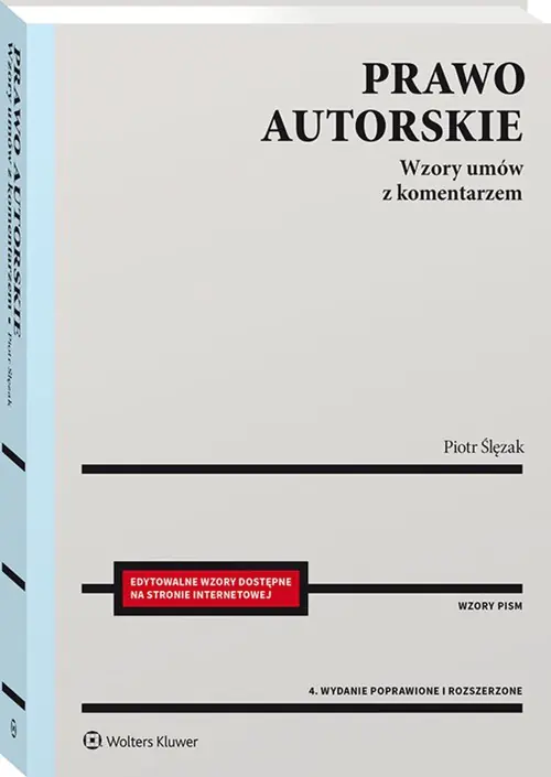 Książka - Prawo autorskie. Wzory umów z komentarzem