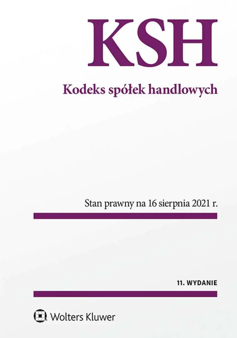 Książka - Kodeks spółek handlowych. Przepisy