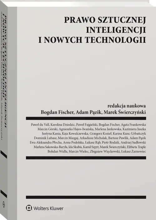 Książka - Prawo sztucznej inteligencji i nowych technologii