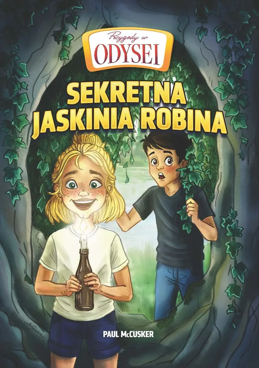 Książka - Przygody w Odysei T.3 Sekretna jaskinia Robina