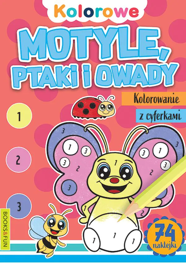Książka - Motyle ptaki i owady