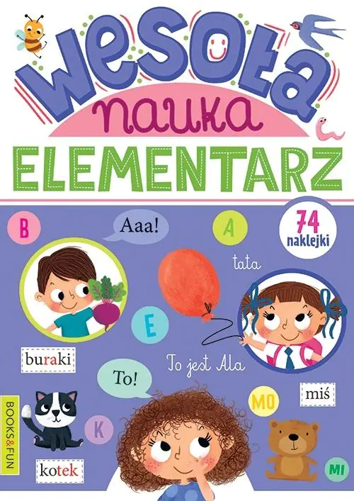 Książka - Elementarz. Wesoła nauka