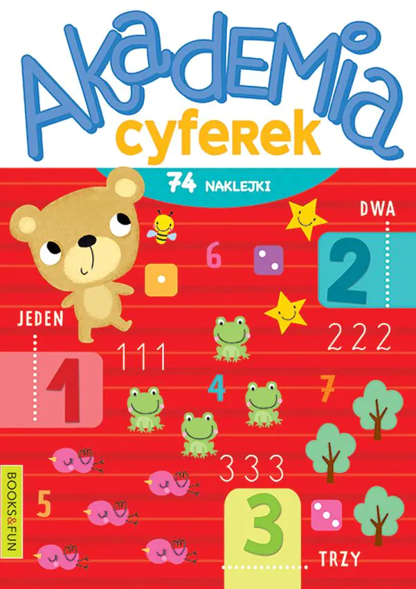 Książka - Akademia cyferek